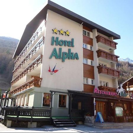 Hotel Alpha Saas-Grund Eksteriør bilde