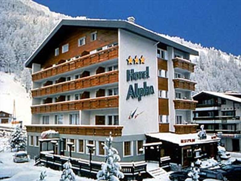 Hotel Alpha Saas-Grund Eksteriør bilde