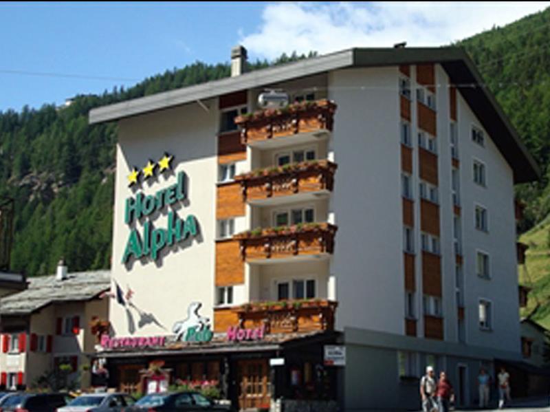 Hotel Alpha Saas-Grund Eksteriør bilde